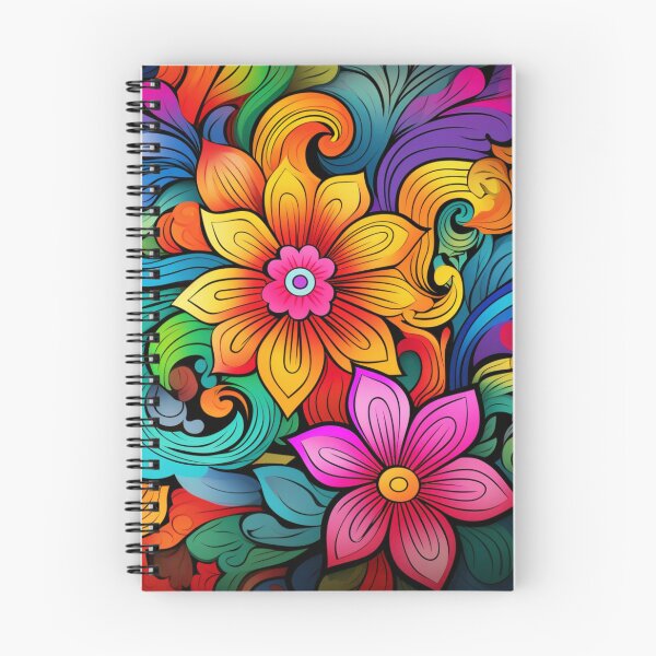Item preview, Wonderful Vibrant Flowers Pattern #14 designed and sold by GrinGalore.