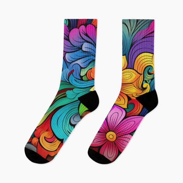 Item preview, Wonderful Vibrant Flowers Pattern #14 designed and sold by GrinGalore.