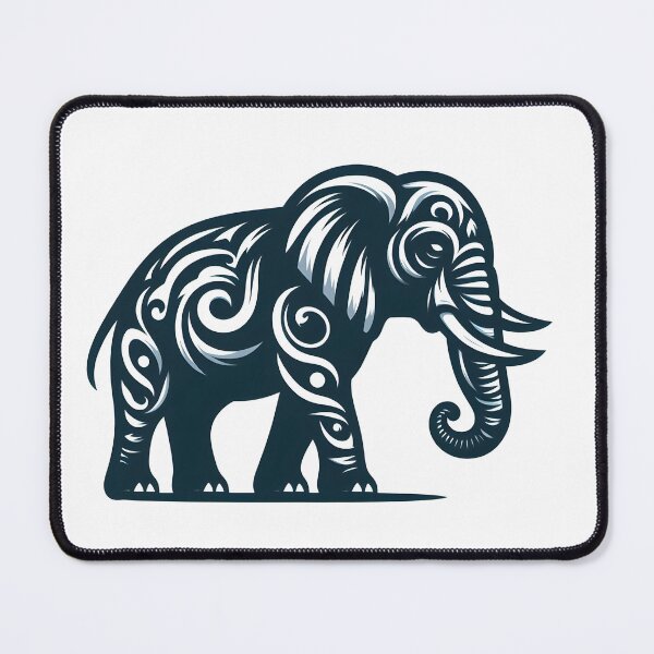 Item preview, Roaring Jungle Giants Elephants designed and sold by vectorillus.