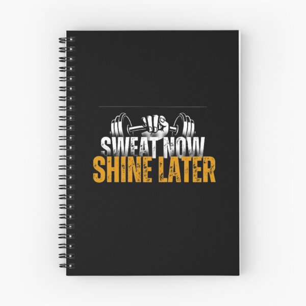 Item preview, Sweat Now, Shine Later- Fitness Motivation designed and sold by Baboki.