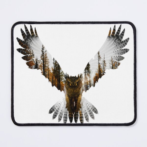Item preview, Wild Flying Owl designed and sold by PlanetMarker.