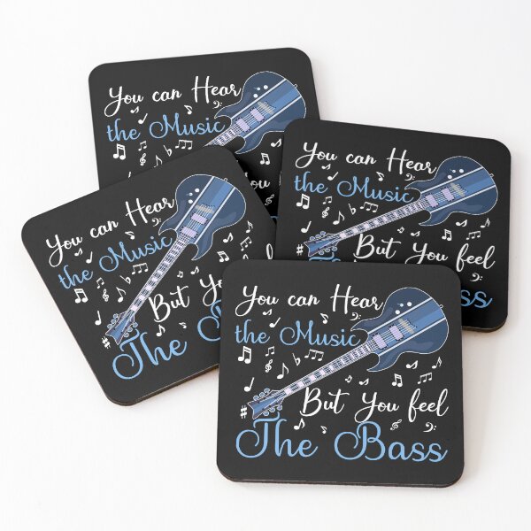 Item preview, You Can Hear The Music But You feel the bass Bassist Gift designed and sold by Luna1Shop.