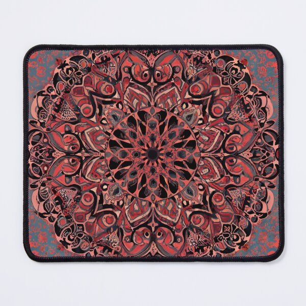 Item preview, An energetic circle shape in a bold red and purple designed and sold by spoo-art.
