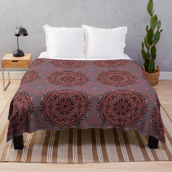 Item preview, An energetic circle shape in a bold red and purple designed and sold by spoo-art.