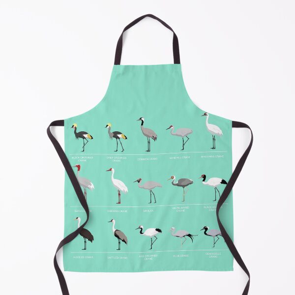 Item preview, Crane Bird Species Comparison Set designed and sold by SUPERHERON.