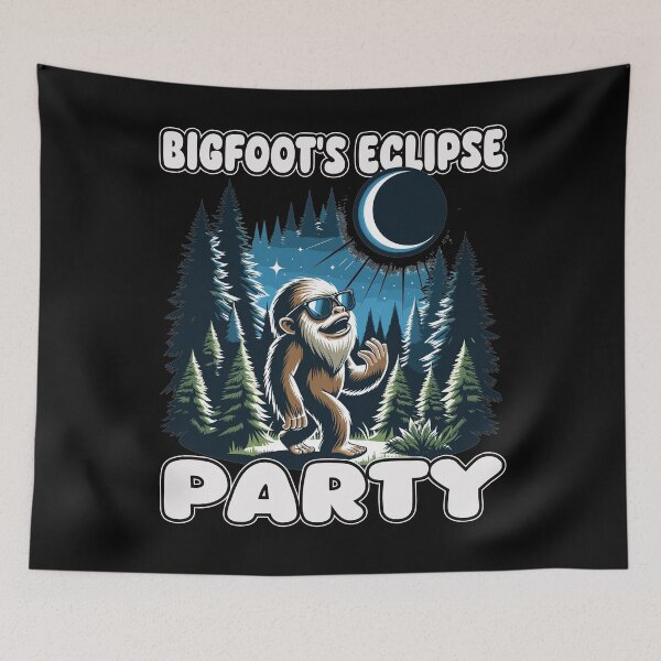 Artikelvorschau, Bigfoot Sonnenfinsternis USA 2024 Astronomie entworfen und verkauft von Thomas Remmers.