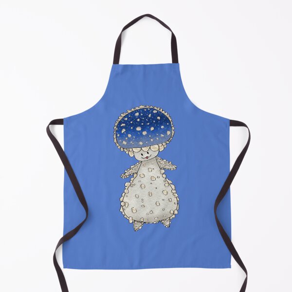 Item preview, Cute Mycena Subcyanocephala Mushroom designed and sold by Krystal91Art.