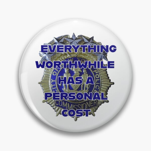 Item preview, Blue bloods New York Police Commissioner graphic quote designed and sold by sundew57.