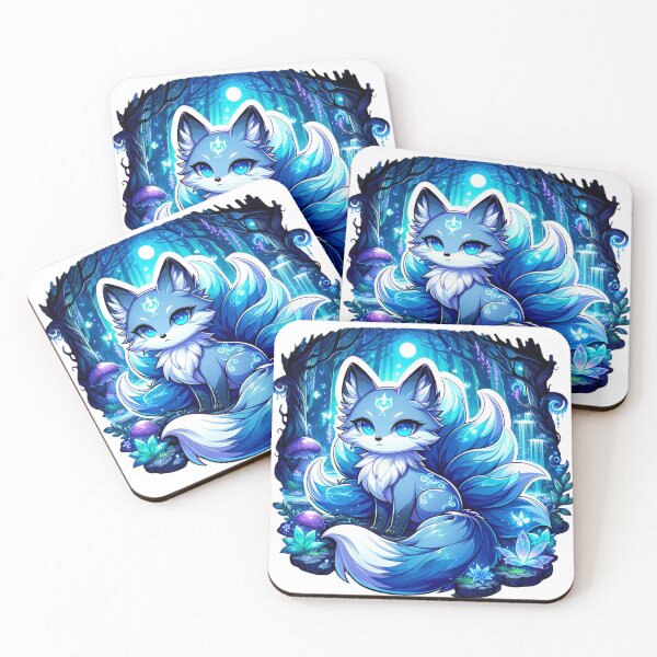 Item preview, legendary animals -  Mystic Azure Fox designed and sold by perfect-radius.