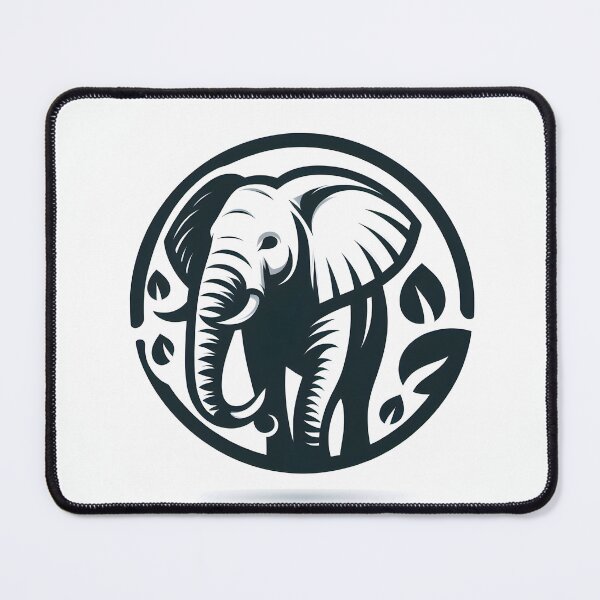 Item preview, Roaring Jungle Giants Elephants designed and sold by vectorillus.