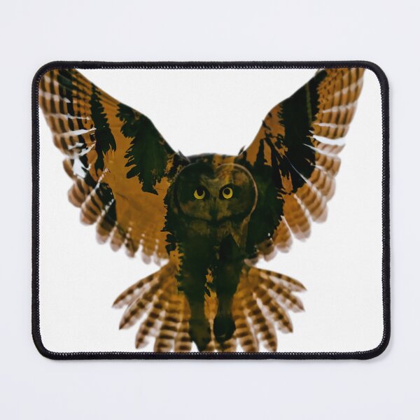 Item preview, Wild Flying Owl designed and sold by PlanetMarker.