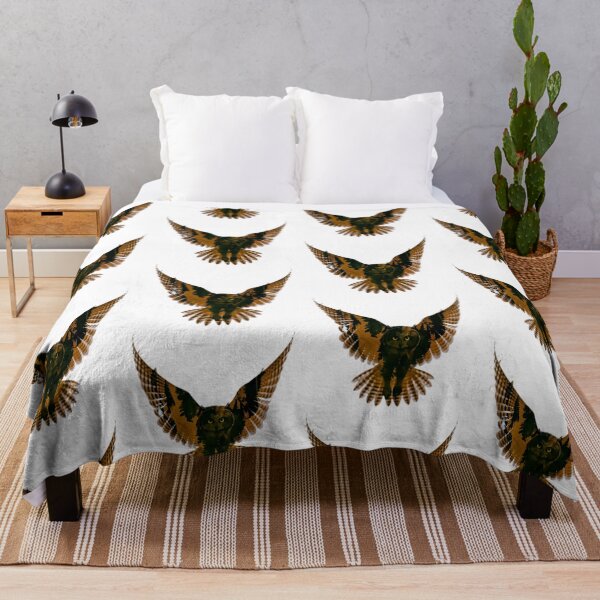 Item preview, Wild Flying Owl designed and sold by PlanetMarker.