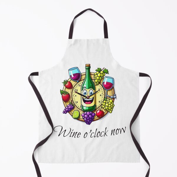 Item preview, Wine O'Clock Now designed and sold by HeadTurningArt.