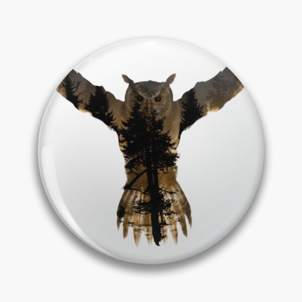 Item preview, Wild Flying Owl designed and sold by PlanetMarker.
