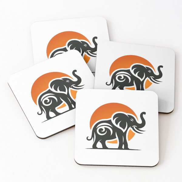 Item preview, Roaring Jungle Giants Elephants designed and sold by vectorillus.
