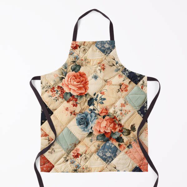 Item preview, Retro 30s Floral Patchwork Quilt Pattern designed and sold by SecretDicer.