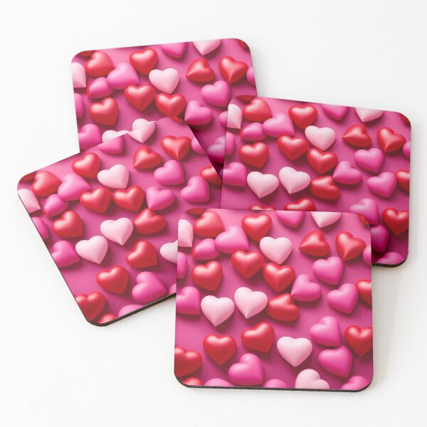 Item preview, celebrating Valentines day, randome floating love hearts designed and sold by Colin Bentham.