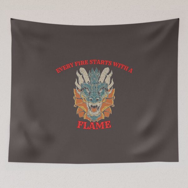 Item preview, Every fire starts with a flame designed and sold by KunioK.