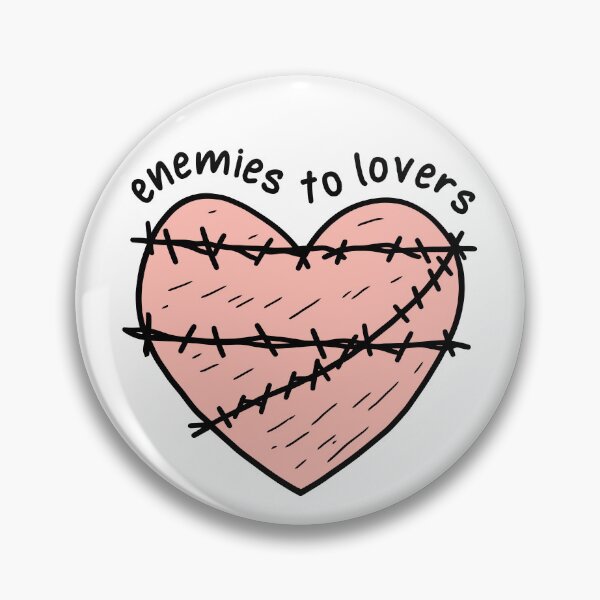 Item preview, Enemies To Lovers Heart designed and sold by ArtemMKV.