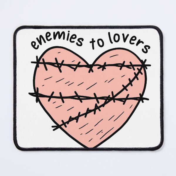 Item preview, Enemies To Lovers Heart designed and sold by ArtemMKV.
