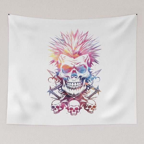 Item preview, Skull with 3 skulls designed and sold by BenO63.