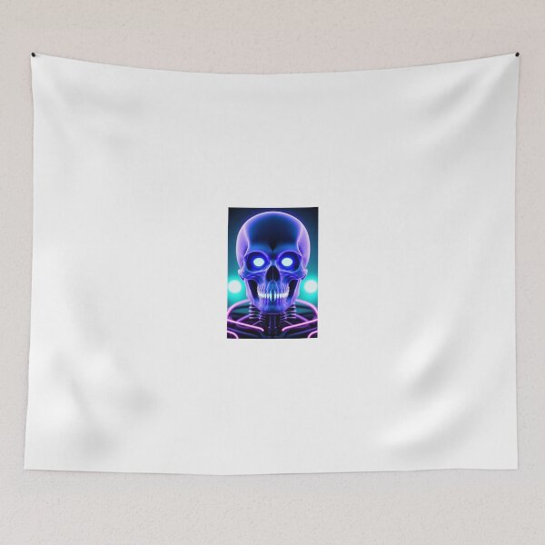 Item preview, neon skeleton designed and sold by Wxjtecki.