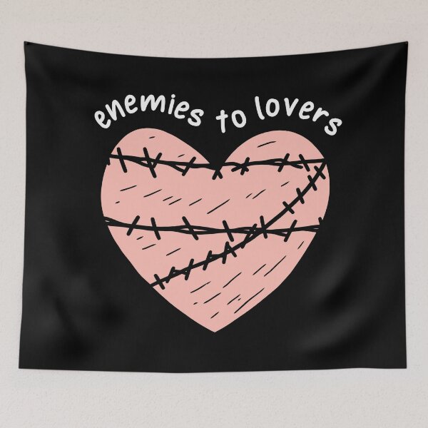 Item preview, Enemies To Lovers Heart designed and sold by ArtemMKV.