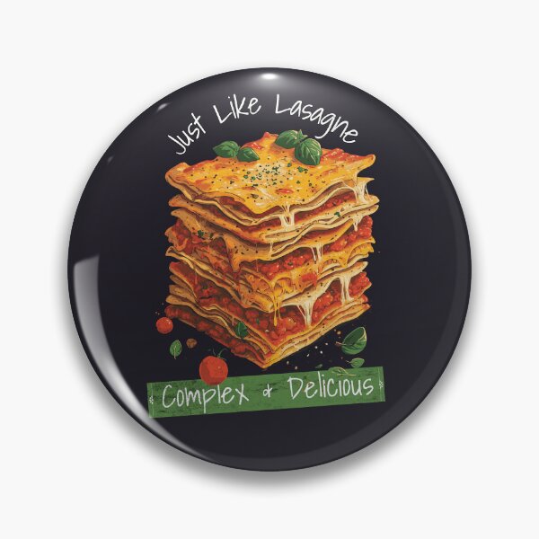 Artikelvorschau, Genau wie Lasagne – komplex und lecker entworfen und verkauft von Sir Meow Meow.
