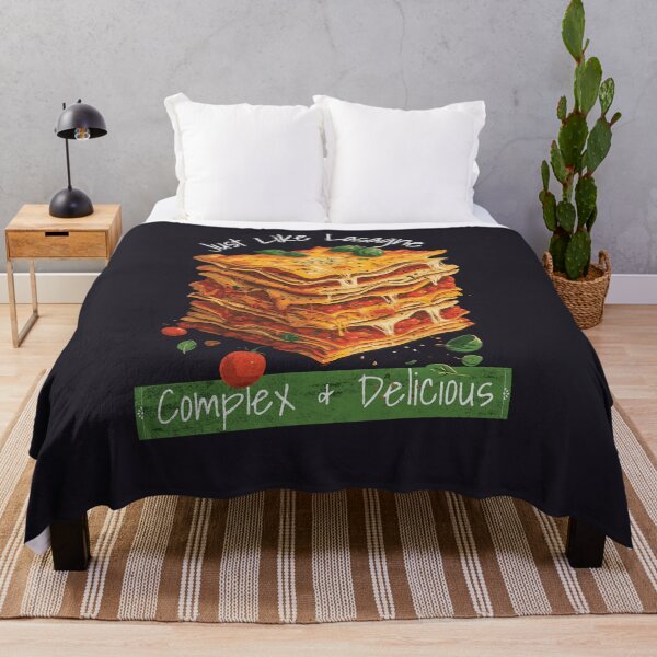 Item preview, Just Like Lasagne - Complex & Delicious designed and sold by Sir Meow Meow.