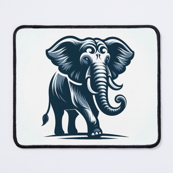 Item preview, Roaring Jungle Giants Elephants designed and sold by vectorillus.
