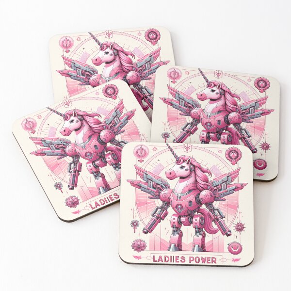 Item preview, Ladies power, unicorn, princes, pink, pink power, robot, transformers designed and sold by szpaku888.