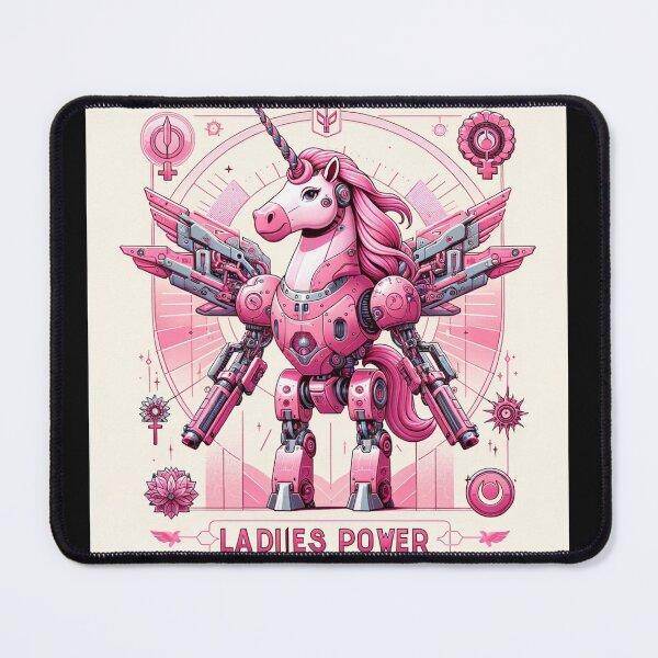 Item preview, Ladies power, unicorn, princes, pink, pink power, robot, transformers designed and sold by szpaku888.