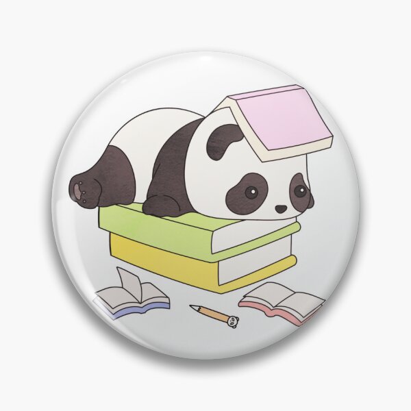 Item preview, Lazy Panda lying on books design designed and sold by zingster.