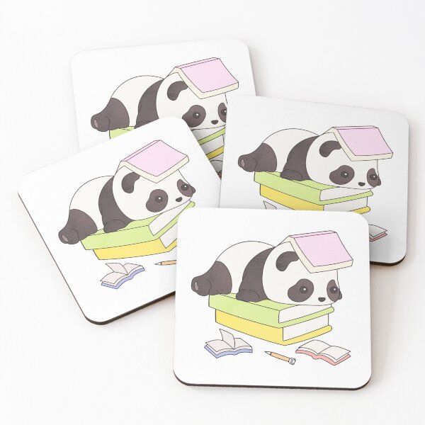 Item preview, Lazy Panda lying on books design designed and sold by zingster.