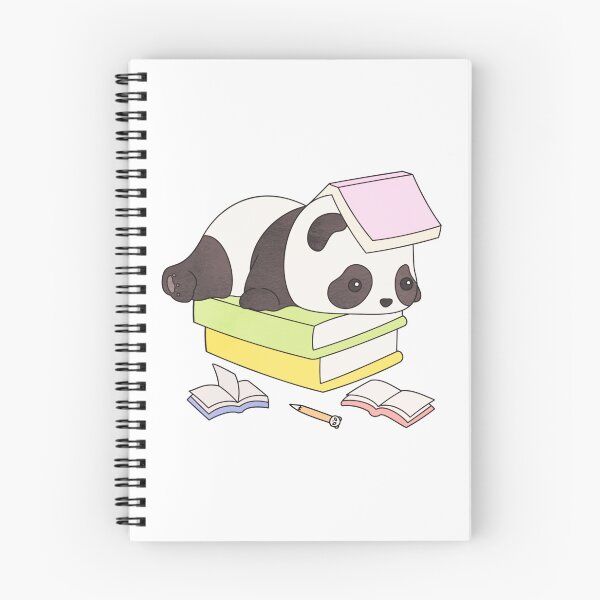 Item preview, Lazy Panda lying on books design designed and sold by zingster.
