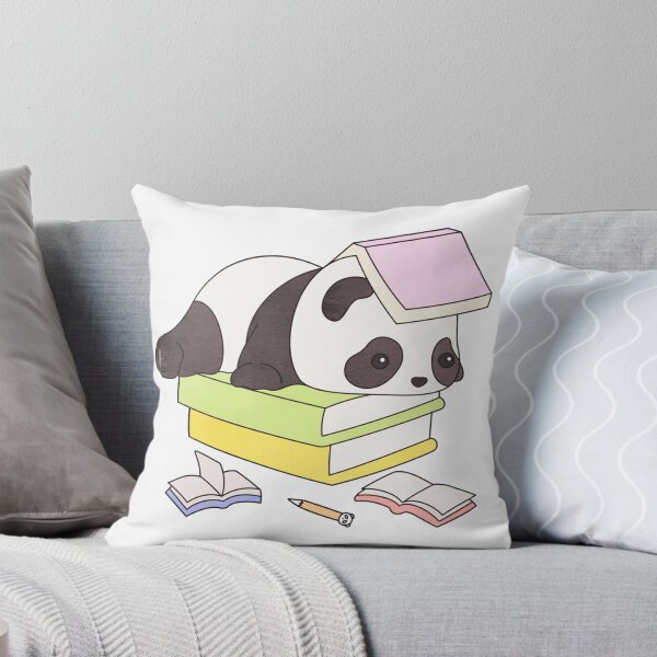Item preview, Lazy Panda lying on books design designed and sold by zingster.