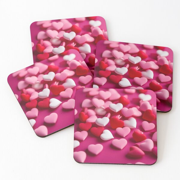Item preview, celebrating Valentines day, random floating love hearts designed and sold by Colin Bentham.