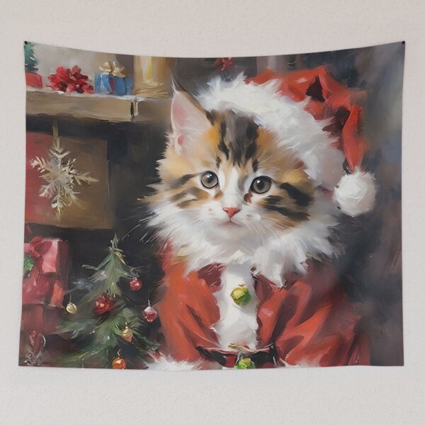 Artikelvorschau, Weihnachtskätzchen entworfen und verkauft von Cat Prince.