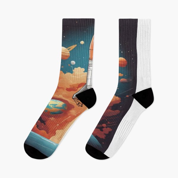 Item preview, Gravity-Inspired Rocket Launch T-shirt Design designed and sold by SSulatul101.