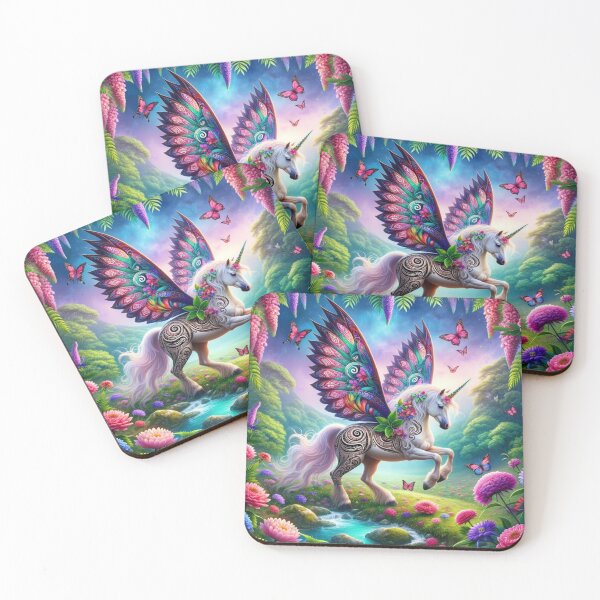 Item preview, "Emerald Realm: The Fantasia Unicorn"  designed and sold by KapaiDesign.