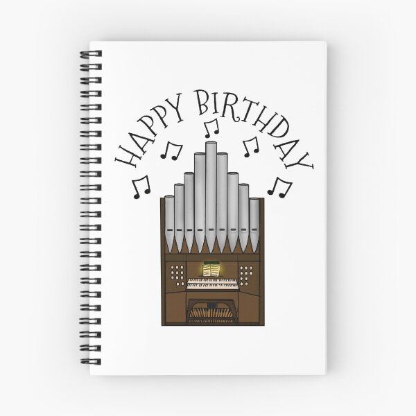 Item preview, Organ Happy Birthday Church Organist Musician designed and sold by doodlerob.