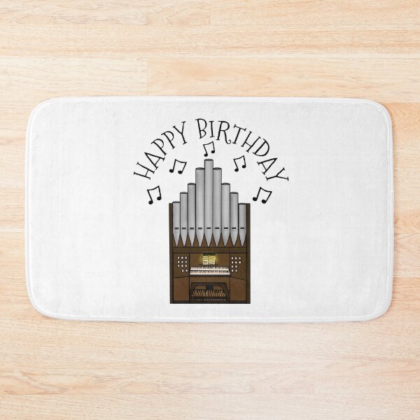 Item preview, Organ Happy Birthday Church Organist Musician designed and sold by doodlerob.