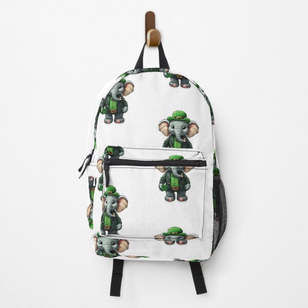 Item preview, St Patricks Day Elephant designed and sold by Krieghorn.