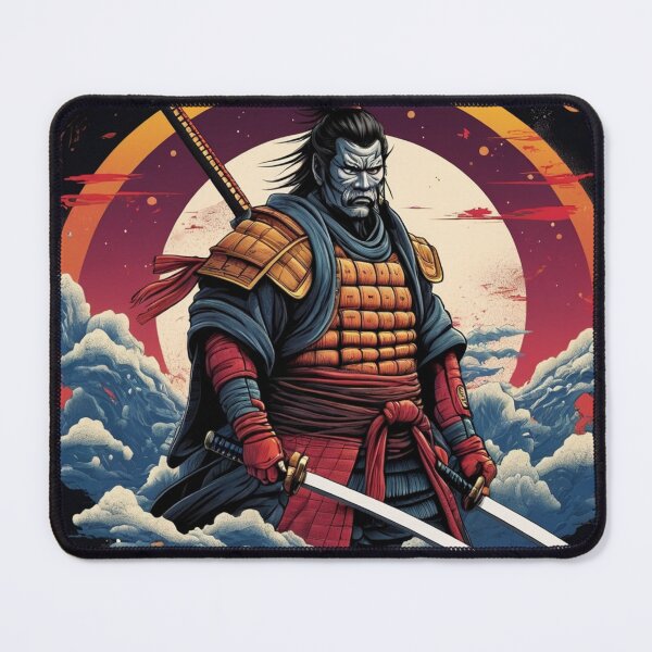 Item preview, Galaxy Two Swords Samurai designed and sold by TondoMeander.