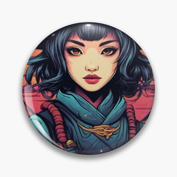 Item preview, Galaxy Girl Samurai designed and sold by TondoMeander.