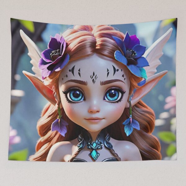 Item preview, Cute Fairy Elf designed and sold by Chantel Fourie.