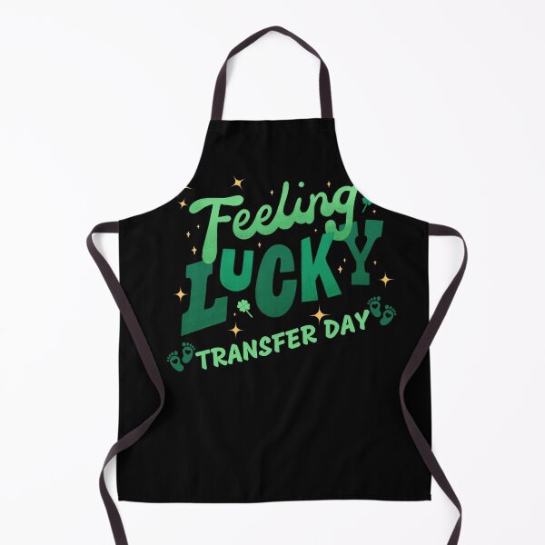 Item preview, Feeling lucky transfer day IVF embryo transfer designed and sold by Lady-Frost.