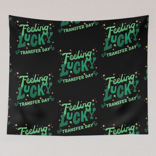 Item preview, Feeling lucky transfer day IVF embryo transfer designed and sold by Lady-Frost.