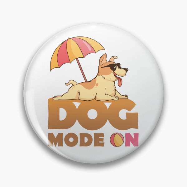 Item preview, Dog mode on. dog with glasses designed and sold by DragonflyLP.