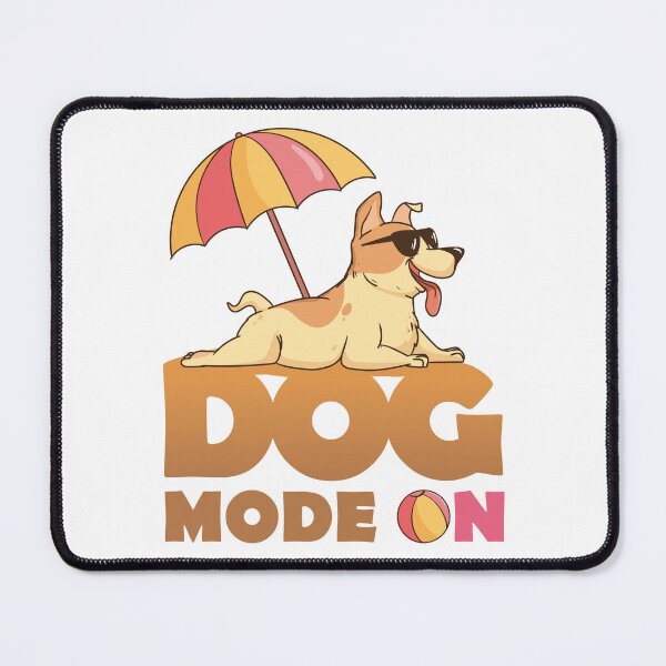 Item preview, Dog mode on. dog with glasses designed and sold by DragonflyLP.